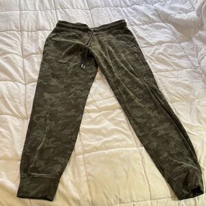 lululemon athletica Olive Camouflage Joggers